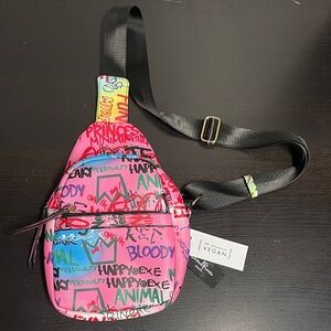 Colorful Graffiti Sling Bag